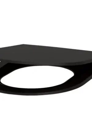 Abattant WC S21 102819 Charnières inox noir Paiement Sécurisé