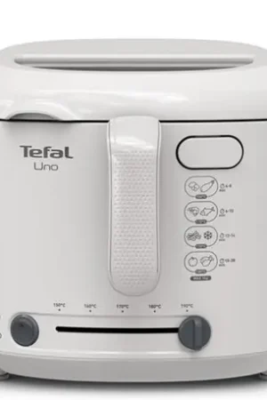 Satisfait Ou Remboursé Friteuse UNO FF203B10 1470 Watts gris clair