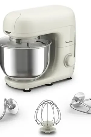 Robot pâtissier 4,8 L Bake Essential QA160110 800 Watts écru Dernier Modèle