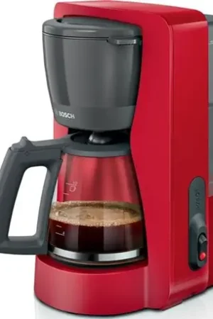 Vente Directe Cafetière filtre 10/15 tasses MyMoment TKA2M114 rouge