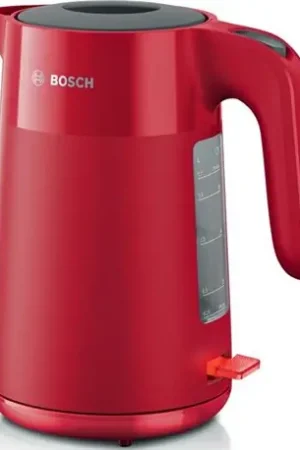 Bouilloire 1,7 L sans fil avec socle 360° MyMoment TWK2M164 2400 Watts rouge Promotion