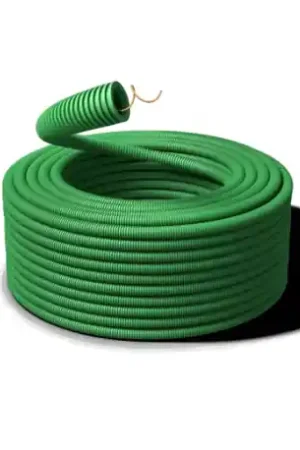 Acheter Direct Conduit ICTA 100 m vert Ø 25 mm avec tire-fils courant faible 25ATAV