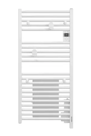 Acheter Direct Sèche serviette électrique Doris Étroit 300+1000 Watts Blanc Carat