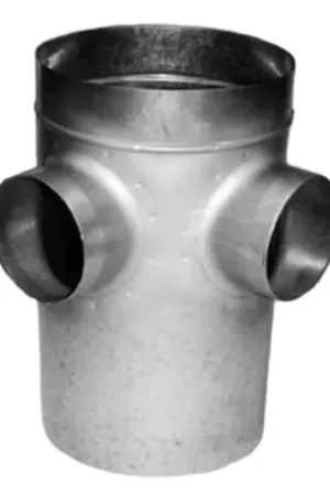 Achat Immédiat Collecteur d'étage Sans joint 2 piquages 180° Ø355mm