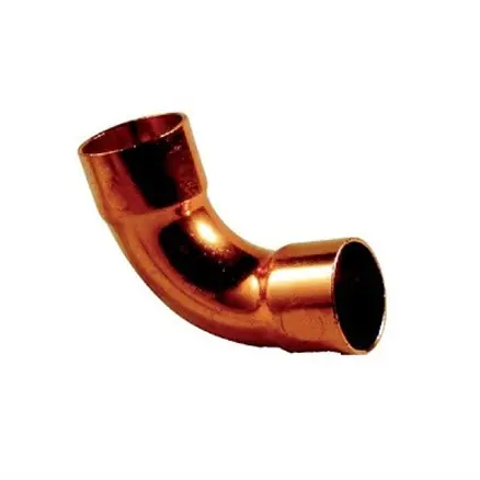 Courbe cuivre pression grand rayon 90° femelle-femelle Quantité Limitée