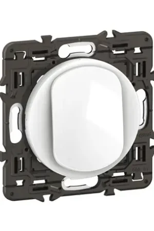 Achat Immédiat Lot de 20 Interrupteurs ou va-et-vient lumineux 10A Céliane Blanc avec support CX1001