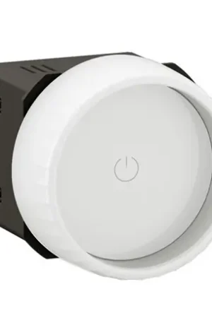 Variateur Rotary Céliane avec ou sans Neutre 200W LED avec enjoliveur Blanc CB0408 Offre Exclusive
