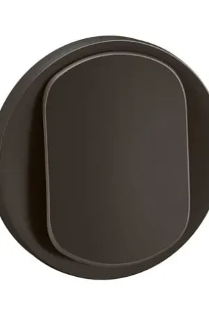Vente Flash Enjoliveur pour interrupteur et ou va-et-vient Céliane Noir CN0001