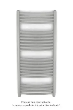 Achat Immédiat Palma Spa EC cintré, couleur 9006, 585W, H 1146 mm / L 496 mm
