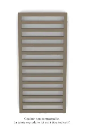 Achat Immédiat Kadrane EC, couleur Beige Grey, 380W, H 971 mm / L 400 mm robinet couleur