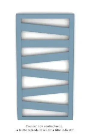 Achat Immédiat Kazeane EC, couleur 5224, 398W, H 965 mm / L 500 mm, robinet couleur